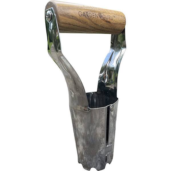 garden guru heritage stainless steel bulb planter