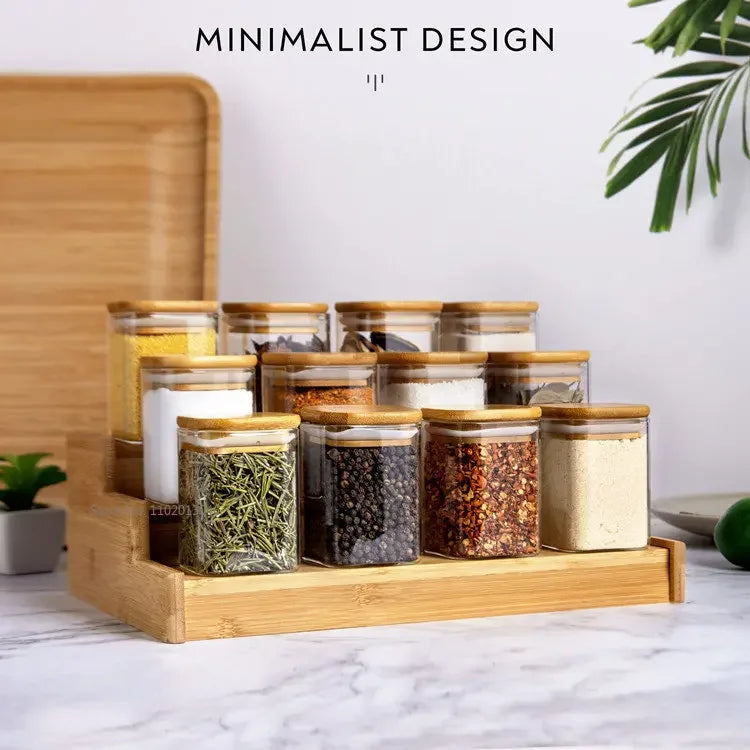 glass spice jar with bamboo lid airtight 7 oz pantry storage
	•	minimalist spice jar glass container with wooden lid
	•	non toxic spice storage jar plastic free kitchen organization
	•	small glass jar for spices with bamboo lid 3.2 inch
	•	aesthetic pantry spice jars clean organized kitchen